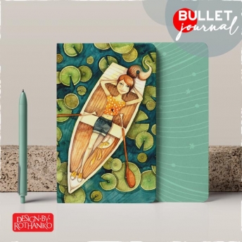 Bullet Journal tervező - Balaton kollekció - Csónakban