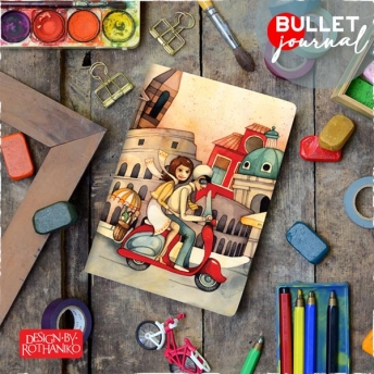 Bullet Journal tervező - Nagyvárosi Élet Kollekció - Róma